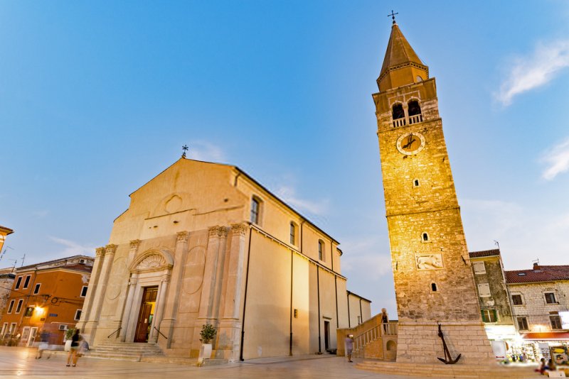 Il centro storico di Umago